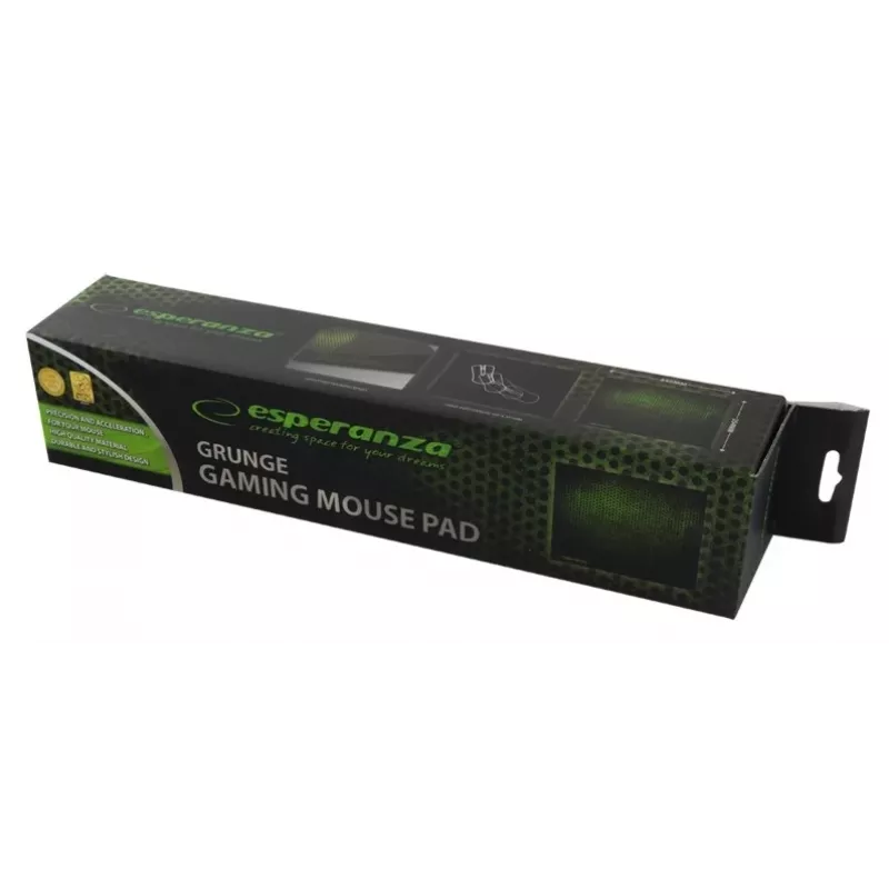 Alfombrilla gaming Esperanza EA146G negra, verde