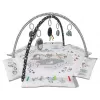 Manta de juego para bebé milly mally Baby Mat 5in1 Minky – manta multifuncional 5 en 1 para bebé para boca abajo, juego, descanso, gateo, viajes