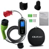 Cargador para coche eléctrico QOLTEC 11 kW 400 V CEE 16 A con WiFi