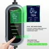 Cargador para coche eléctrico de pared QOLTEC 7 kW 230V CEE 32A con Wi‑Fi y LCD (modelo 52721)