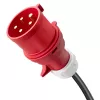 Cargador para coche eléctrico de pared QOLTEC 7 kW 230V CEE 32A con Wi‑Fi y LCD (modelo 52721)