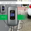 Estación de carga para VE QOLTEC trifásica 22 kW 32 A con WiFi (modelo 52723)