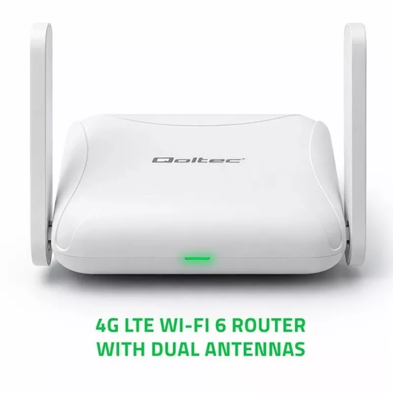 Router QOLTEC 56980 – router móvil 4G LTE con Wi‑Fi 6