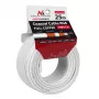 Cable coaxial MACLEAN MCTV-470 RG-6/U 25 m, blanco
