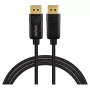 Cable DisplayPort SAVIO CL-205 v1.4 2m — DisplayPort 1.4, 2 metros