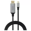 Cable USB-C a DisplayPort SAVIO CL-208 (DisplayPort 1.2, 2 m)
