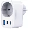 3MK Charger Comfort Charger GaN 30W blanco – fuente de alimentación USB, salida GaN 30W