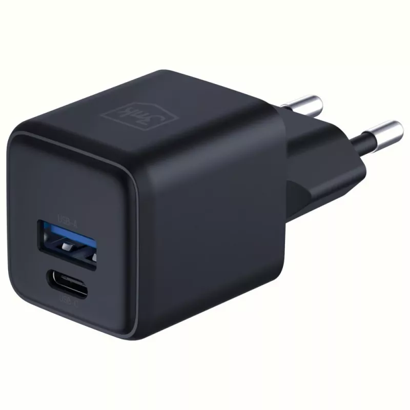 Cargador 3MK Hyper GaN 20W QC4+ cargador rápido USB-C 20 W, GaN, QC4+