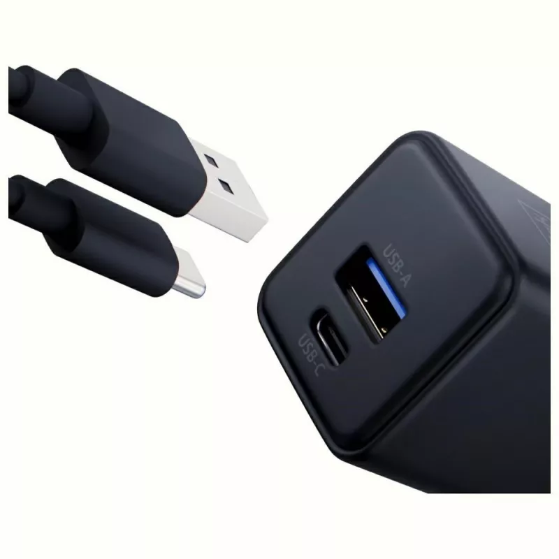 Cargador 3MK Hyper GaN 20W QC4+ cargador rápido USB-C 20 W, GaN, QC4+