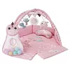 Manta de juego educativa Dino Pink TinyMini rosa