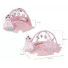 Manta de juego educativa Dino Pink TinyMini rosa