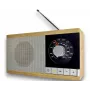 Radio Krystyna carcasa de madera