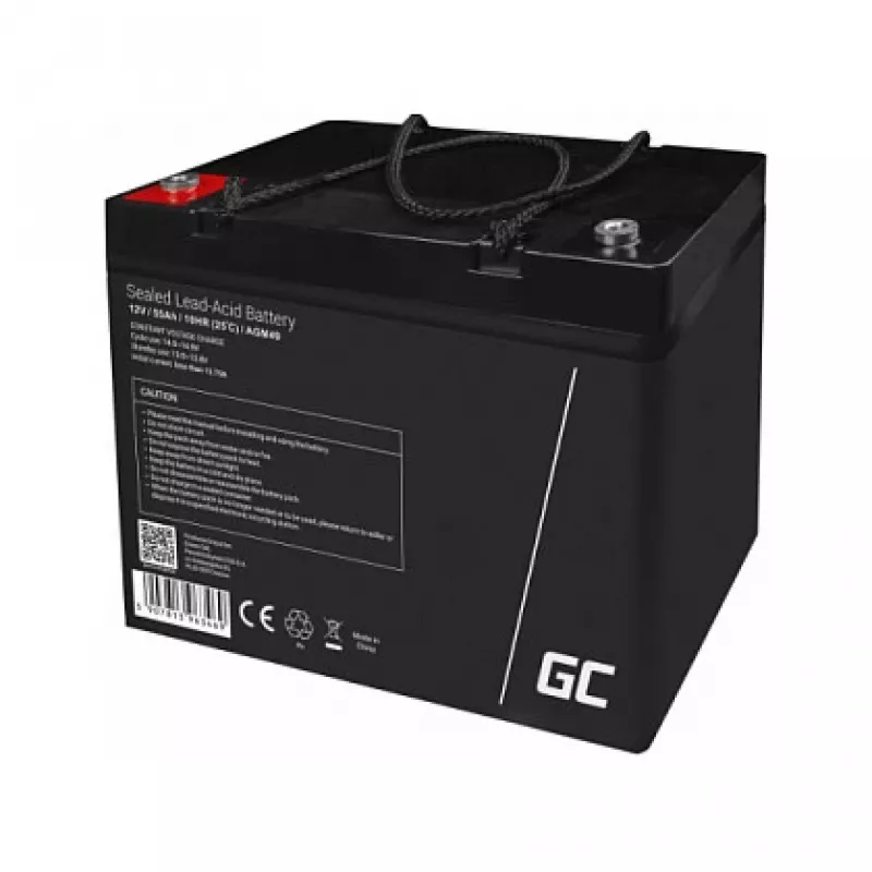 Batería AGM Green Cell AGM49 55 Ah 12 V Marine Leisure