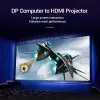 Cable DP a HDMI 2M/SCHWARZ Hadbh Vention