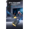 Cable DP a VGA 2M/SCHWARZ Hblbh Vention