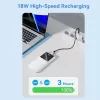 Power bank USB 10000MAH 22.5W/NEGRO FHKB0 Vention