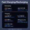 Power bank USB 20000MAH 22.5W/NEGRO FHPB0 Vention