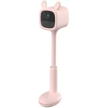 EZVIZ BM1 Rabit monitor inteligente de bebé con batería, magnético para interior, con fijación por tornillos Rosa