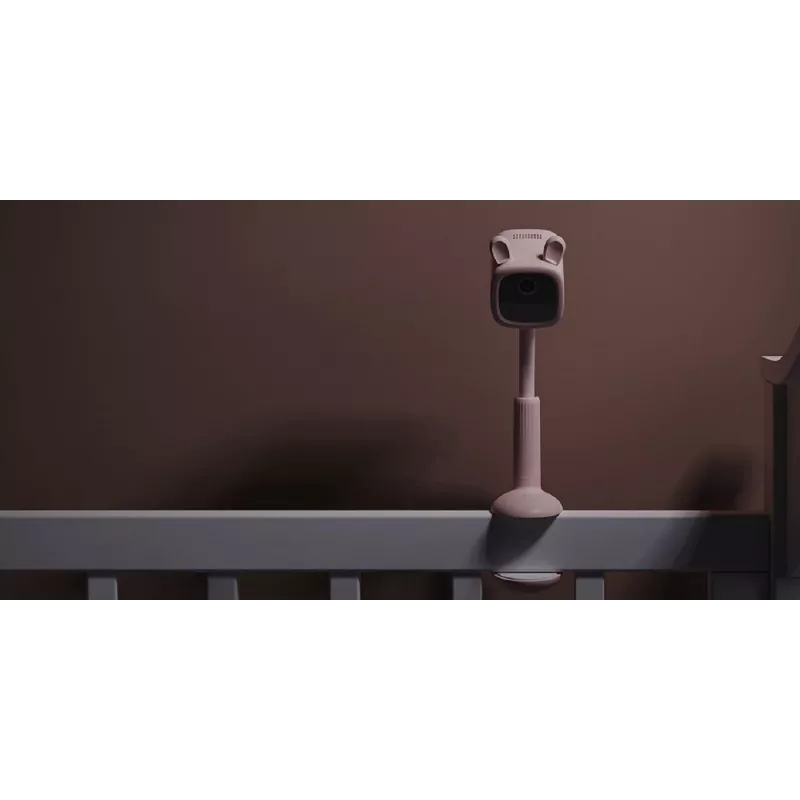 EZVIZ BM1 Rabit monitor inteligente de bebé con batería, magnético para interior, con fijación por tornillos Rosa