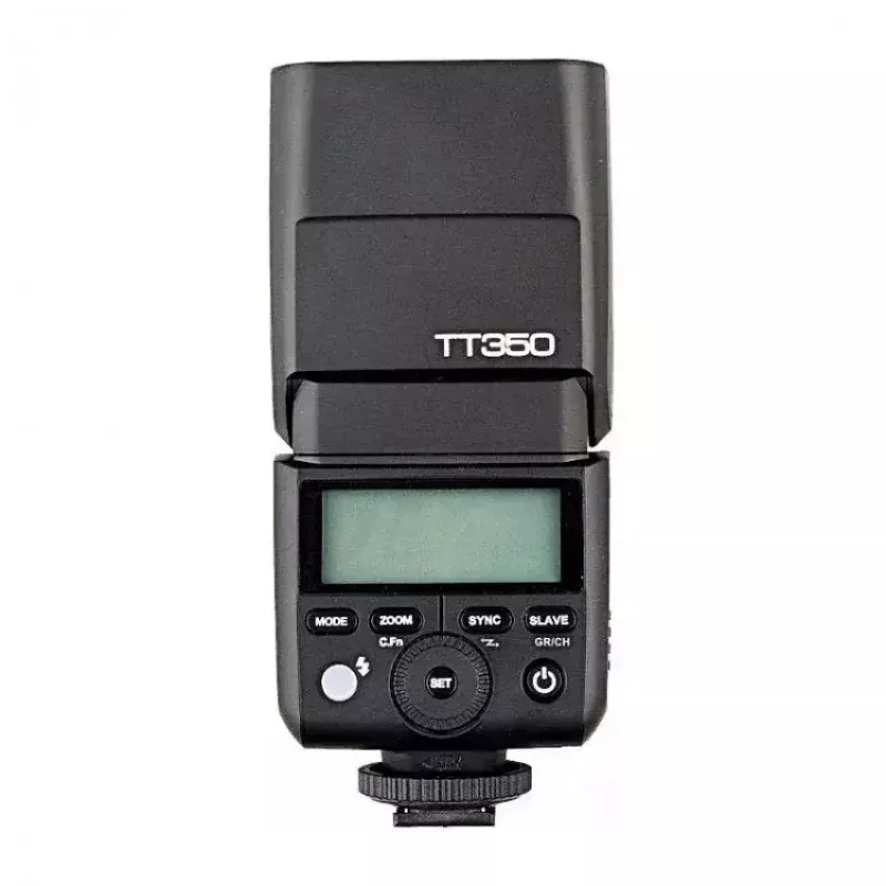 Flash compacto Godox TT350P tiempo de reciclaje 2,2 s pila AA