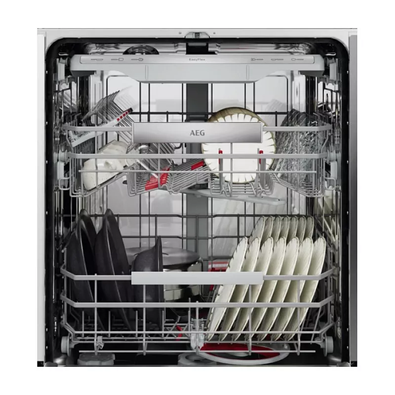 Lavavajillas integrable AEG GU8200A2SGM — 14 cubiertos, clase de eficiencia energética A, 40 dB, 8,4 l/ciclo