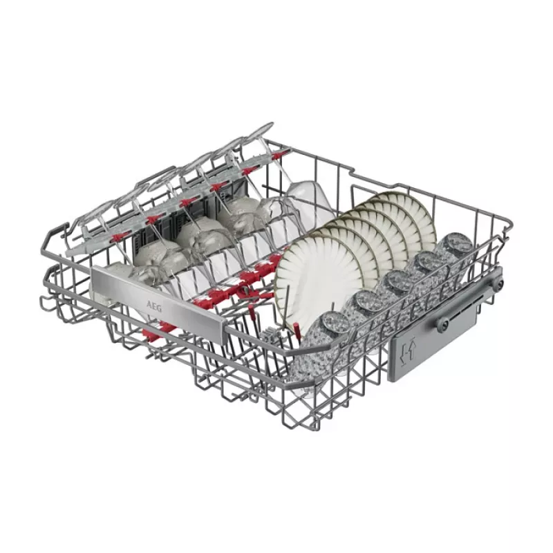 Lavavajillas integrable AEG GU8200A2SGM — 14 cubiertos, clase de eficiencia energética A, 40 dB, 8,4 l/ciclo