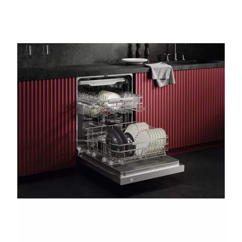 Lavavajillas integrable AEG GU8200A2SGM — 14 cubiertos, clase de eficiencia energética A, 40 dB, 8,4 l/ciclo