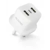 Fuente de alimentación Dicota - compacta, portátil - 32 vatios - 3 A - 3 puertos de salida (USB-C, 2 x USB)