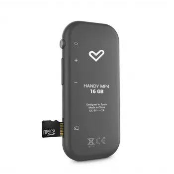 Reproductor MP4 Energy Sistem Handy 16Gb – reproductor multimedia portátil con 16 GB de almacenamiento
