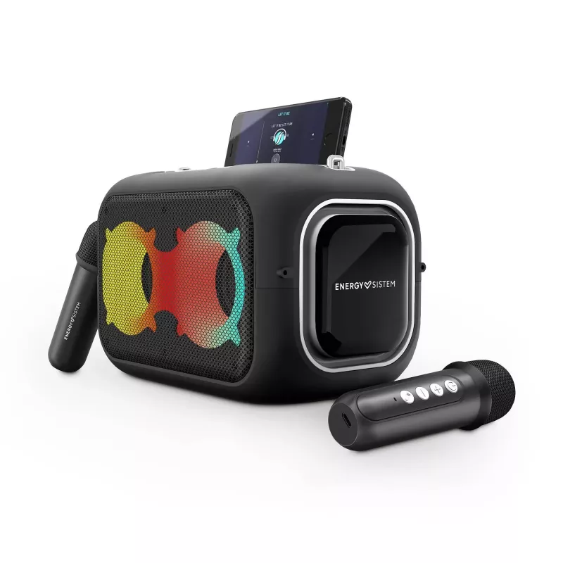 Altavoz estéreo portátil Energy Sistem KaraokeStar negro