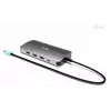 Docking station ITEC i-tec USB-C Metal Nano 3x Display (DP, HDMI, VGA) con Power Delivery 100 W, 4x USB-A, Gigabit Ethernet