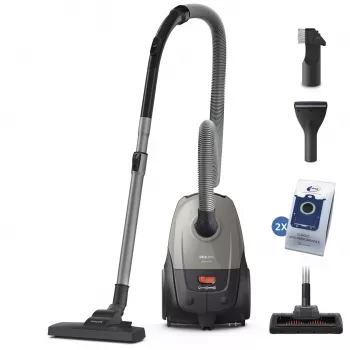 Aspirador de escoba Philips 2000 series XD2152/12 — 850 W, 3 L bolsa de polvo, filtro HEPA, limpieza en seco