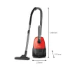 Aspirador de suelo Philips 1000 Series XD1111/10, 800 W, limpieza en seco, bolsa de polvo 3 L, HEPA, 77 dB