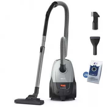 Aspirador de suelo Philips XD2142/12 — 850 W, bolsa de polvo 3 L, filtro HEPA, limpieza en seco