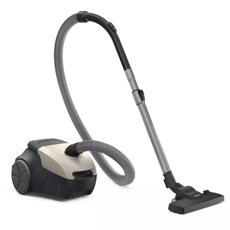 Aspirador | PHILIPS | Potencia de entrada 800 W | Capacidad de polvo 3 L | Aspirador de suelo | Tipo de limpieza en seco | Depósito de polvo bolsa | Color negro/beige | XD1101/10
