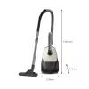 Aspirador | PHILIPS | Potencia de entrada 800 W | Capacidad de polvo 3 L | Aspirador de suelo | Tipo de limpieza en seco | Depósito de polvo bolsa | Color negro/beige | XD1101/10