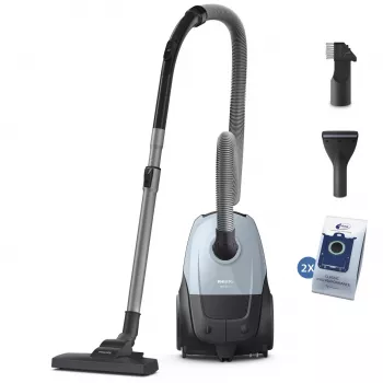Aspirador de suelo Philips 2000 series XD1142/10 — 800 W, bolsa de polvo 3 L, filtro HEPA, limpieza en seco
