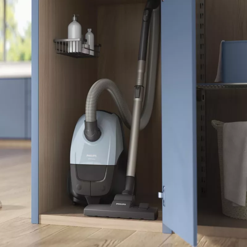 Aspirador de suelo Philips 2000 series XD1142/10 — 800 W, bolsa de polvo 3 L, filtro HEPA, limpieza en seco