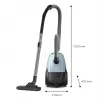 Aspirador de suelo Philips 2000 series XD1142/10 — 800 W, bolsa de polvo 3 L, filtro HEPA, limpieza en seco