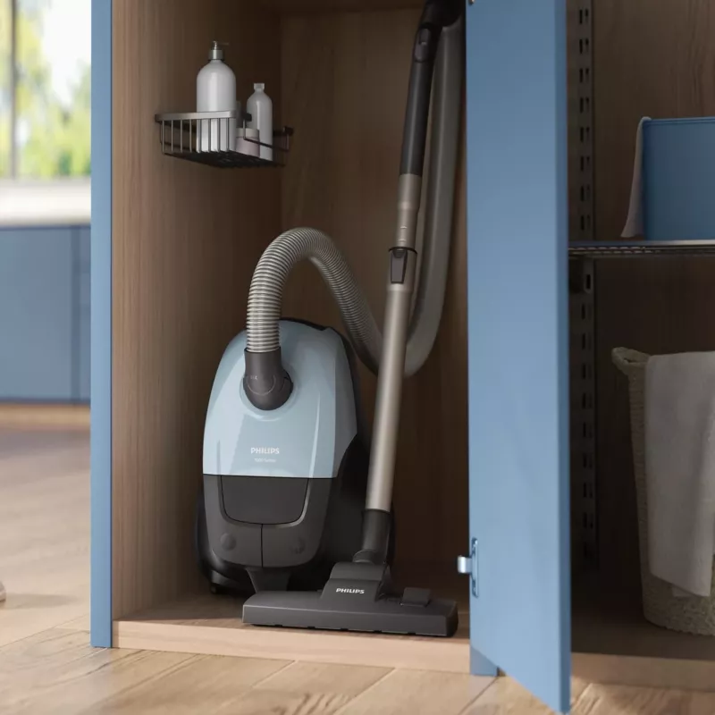 Aspirador de suelo Philips 2000 series XD1142/10 — 800 W, bolsa de polvo 3 L, filtro HEPA, limpieza en seco