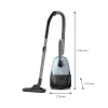 Aspirador de suelo Philips 2000 series XD1142/10 — 800 W, bolsa de polvo 3 L, filtro HEPA, limpieza en seco