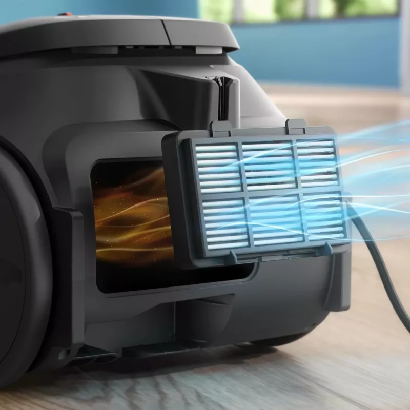 Aspirador de suelo Philips 2000 series XD1142/10 — 800 W, bolsa de polvo 3 L, filtro HEPA, limpieza en seco