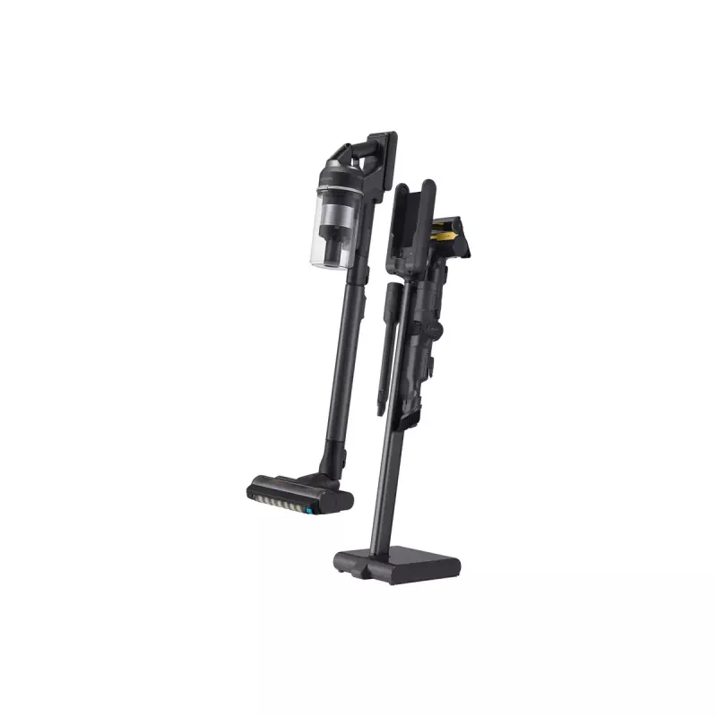 Aspirador de escoba Samsung VS20C9554TK — batería de litio, 580 W, sin bolsa 0,8 l, ciclónico, negro