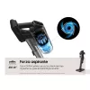 Aspirador de escoba Samsung VS20C9554TK — batería de litio, 580 W, sin bolsa 0,8 l, ciclónico, negro