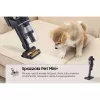 Aspirador de escoba Samsung VS20C9554TK — batería de litio, 580 W, sin bolsa 0,8 l, ciclónico, negro