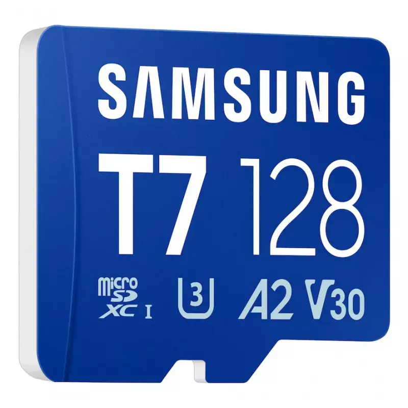 Tarjeta microSDXC Samsung T7 128 GB UHS-I U3 V30 170 MB/s azul