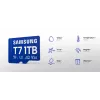 Tarjeta microSDXC Samsung T7 128 GB UHS-I U3 V30 170 MB/s azul