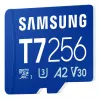 Tarjeta microSDXC Samsung T7 256 GB UHS-I U3 V30 lectura 170 MB/s azul