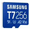 Tarjeta microSDXC Samsung T7 256 GB UHS-I U3 V30 lectura 170 MB/s azul