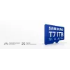 Tarjeta microSDXC Samsung T7 256 GB UHS-I U3 V30 lectura 170 MB/s azul